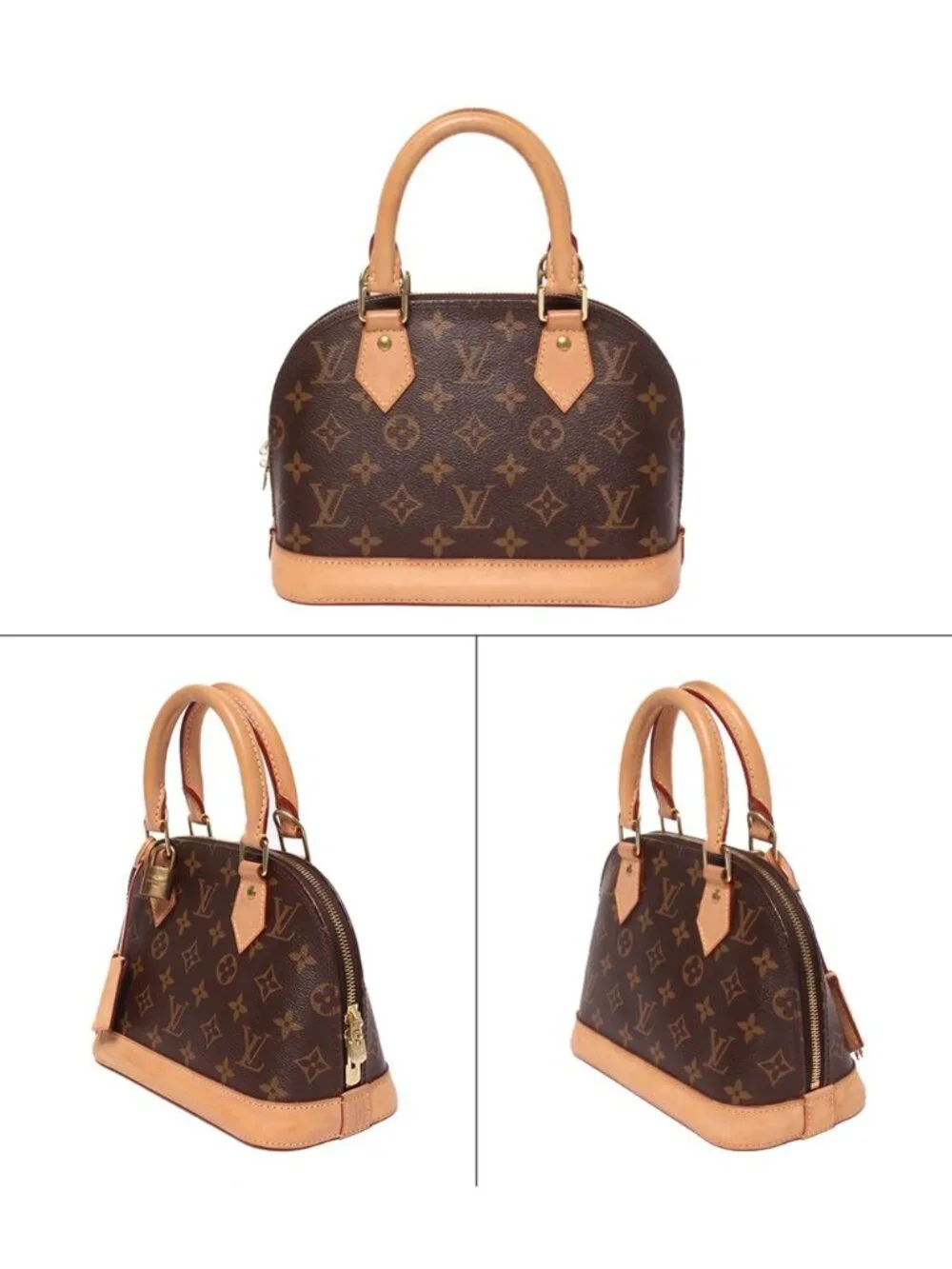Louis Vuitton 2-Way Shoulder Bag Crossbody Alma BB Monogram